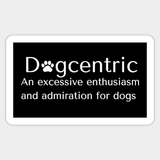 Dogcentric Sticker